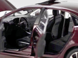 [OEM] 1:18 Citroen 2015 C4 Sega レッド モデルカー Die-Cast
