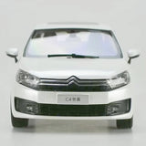[OEM] 1:18 Citroen 2015 C4 Sega vit modellbil Die-Cast