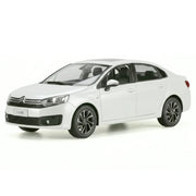 OEM Citroen 2015 C4 Sega الأبيض 1:18 – مجسم سيارة معدني للعرض والاقتناء