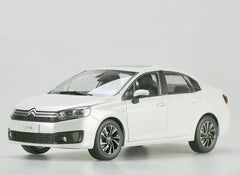 [OEM] 1:18 Citroen 2015 C4 Sega White Model Car Die-Cast