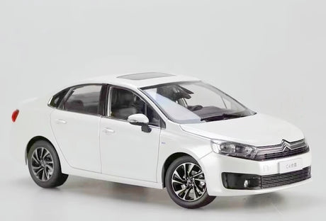 [OEM] 1:18 Citroen 2015 C4 Sega White Model Car Die-Cast