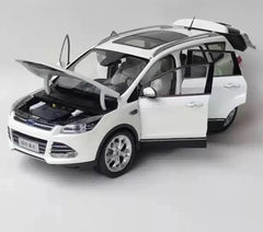 [OEM] 1:18 Ford 2015 Kuga White Model Car Die-Cast