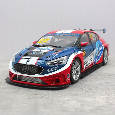 [OEM] 1:18 Ford 2018 Focus CTCC #22 Model Car Die-Cast