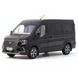 [OEM] 1:18 Ford 2024 Transit T8 zwart modelauto Die-Cast