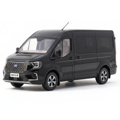 [OEM] 1:18 Ford 2024 Transit T8 Black Model Car Die-Cast