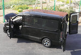 [OEM] 1:18 Ford 2024 Transit T8 zwart modelauto Die-Cast