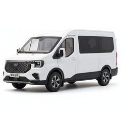 [OEM] 1:18 Ford 2024 Transit T8 White Model Car Die-Cast