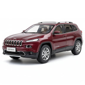 [OEM] 1:18 Jeep 2017 Cherokee レッド モデルカー Die-Cast