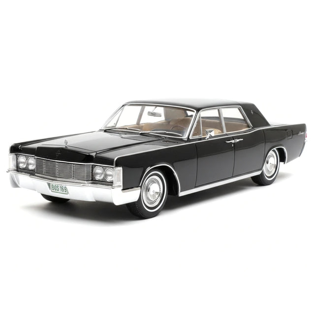 [OEM] 1:18 Lincoln 1965 Continental Sedan Black Model Car Resin