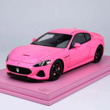 [OEM] 1:18 Maserati 2018 GranTurismo MC Pink Model Car Die-Cast