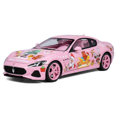 [OEM] 1:18 Maserati 2018 GranTurismo MC Christmas Edition Model Car Die-Cast