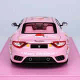 [OEM] 1:18 Maserati 2018 GranTurismo MC Christmas Edition Model Car Die-Cast