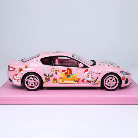 [OEM] 1:18 Maserati 2018 GranTurismo MC Christmas Edition Model Car Die-Cast