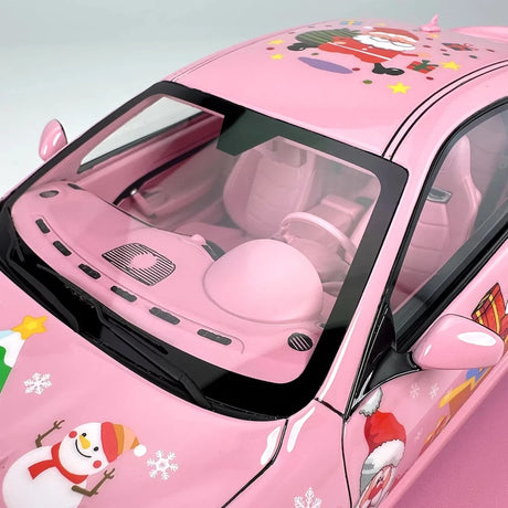 [OEM] 1:18 Maserati 2018 GranTurismo MC Christmas Edition Model Car Die-Cast