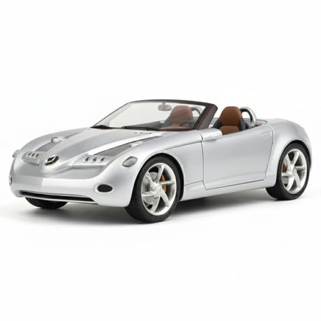 [OEM] 1:18 Mercedes-Benz 2000 SLA Vision Silver Model Car Die-Cast