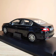 [OEM] 1:18 Peugeot 2015 408 nero modellino di auto Die-Cast