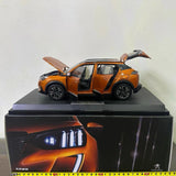 [OEM] 1:18 Peugeot 2020 2008 Orange Model Car Die-Cast