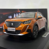 [OEM] 1:18 Peugeot 2020 2008 Orange Model Car Die-Cast