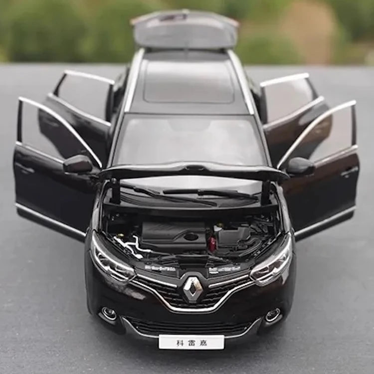 [OEM] 1:18 Renault 2015 Kadjar nero modellino di auto Die-Cast