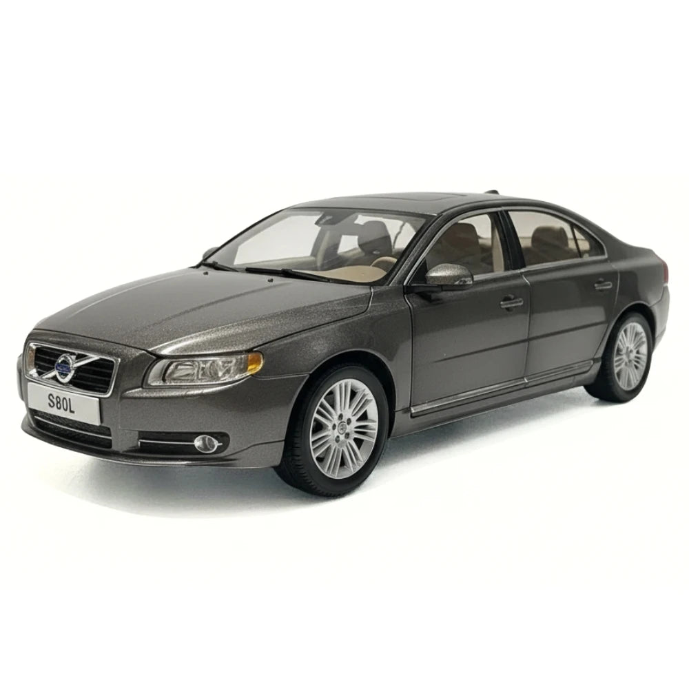 [OEM] 1:18 Volvo 2009 S80L grigio modellino di auto Die-Cast