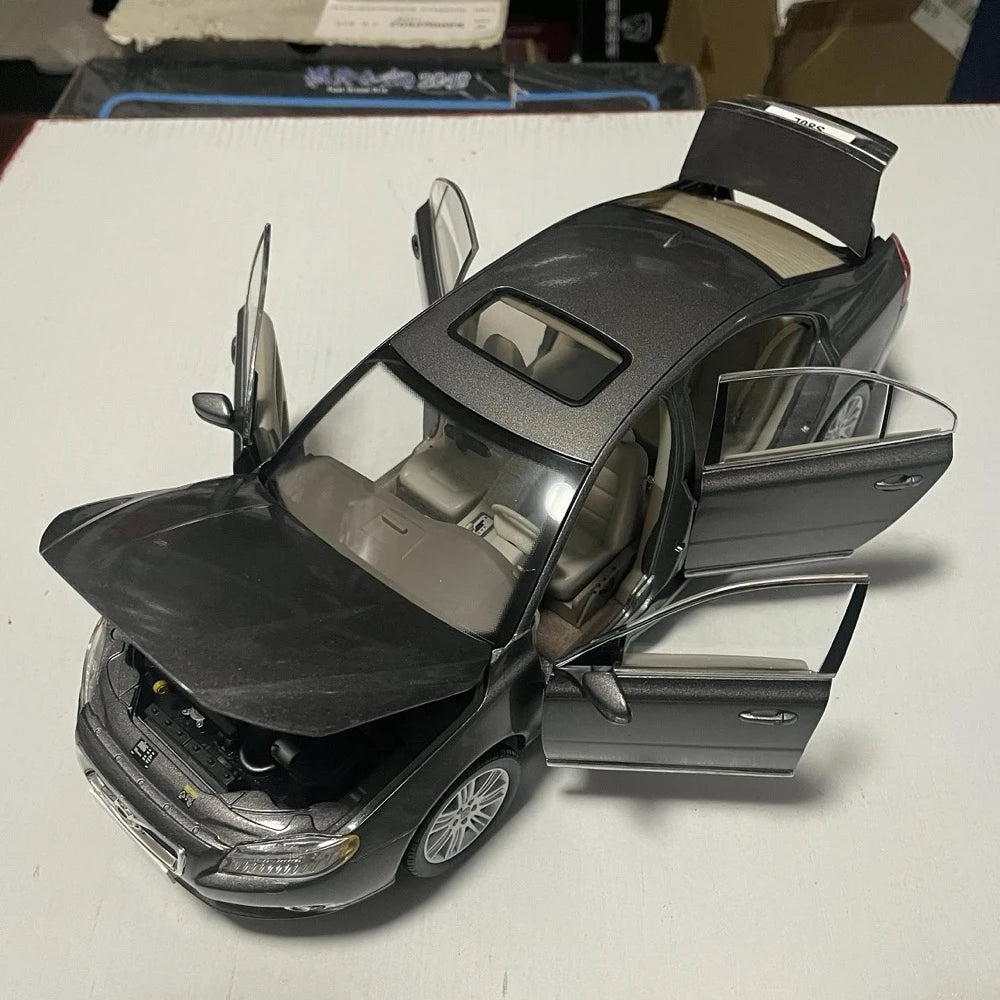 [OEM] 1:18 Volvo 2009 S80L grigio modellino di auto Die-Cast