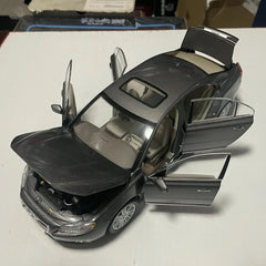 [OEM] 1:18 Volvo 2009 S80L grigio modellino di auto Die-Cast