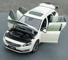 [OEM] 1:18 Volvo 2014 V60 White Model Car Die-Cast