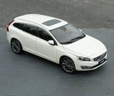 [OEM] 1:18 Volvo 2014 V60 White Model Car Die-Cast