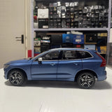 [OEM] 1:18 Volvo 2018 XC60 R-Design ブルー モデルカー Die-Cast