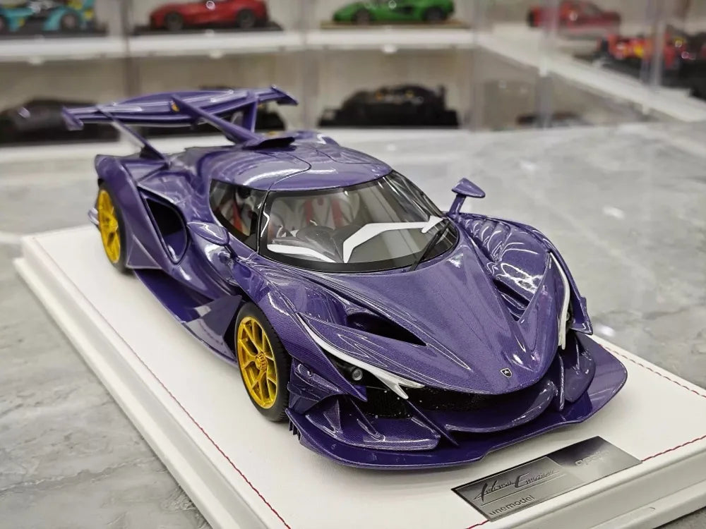 [One Model] 1:18 Apollo 2021 IE Purple Model Car Resin