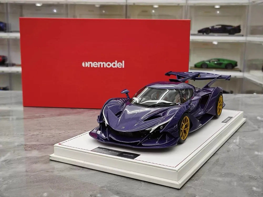 [One Model] 1:18 Apollo 2021 IE Purple Model Car Resin