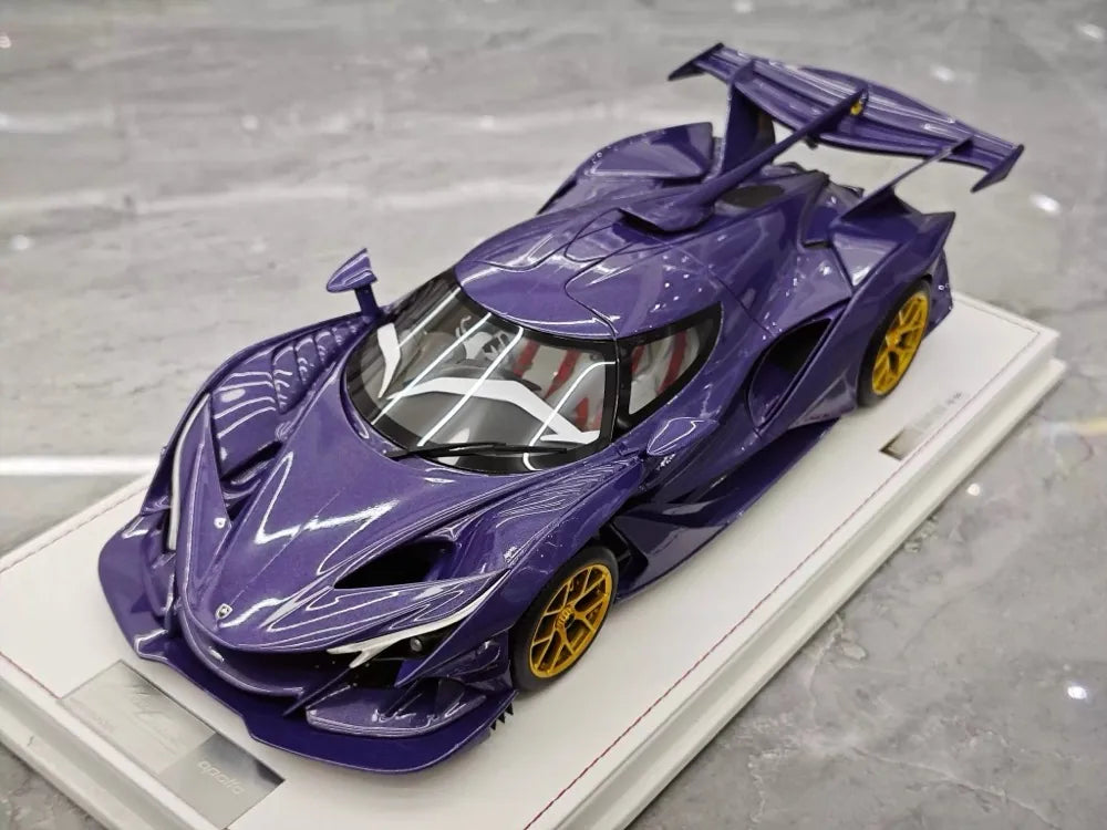 [One Model] 1:18 Apollo 2021 IE Purple Model Car Resin