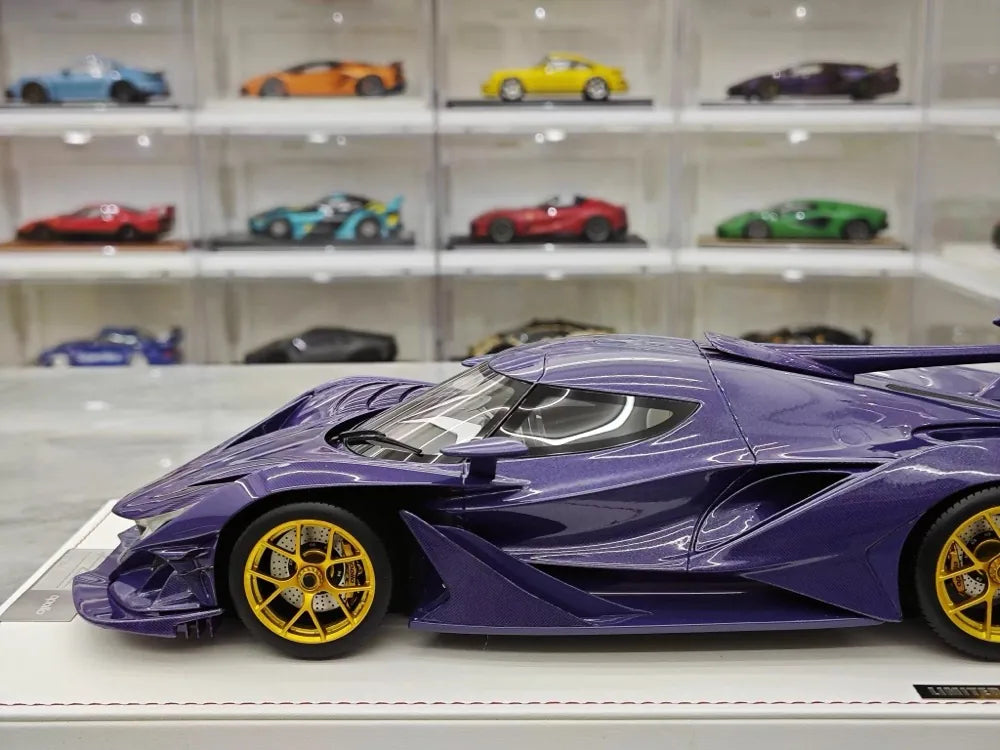 [One Model] 1:18 Apollo 2021 IE Purple Model Car Resin