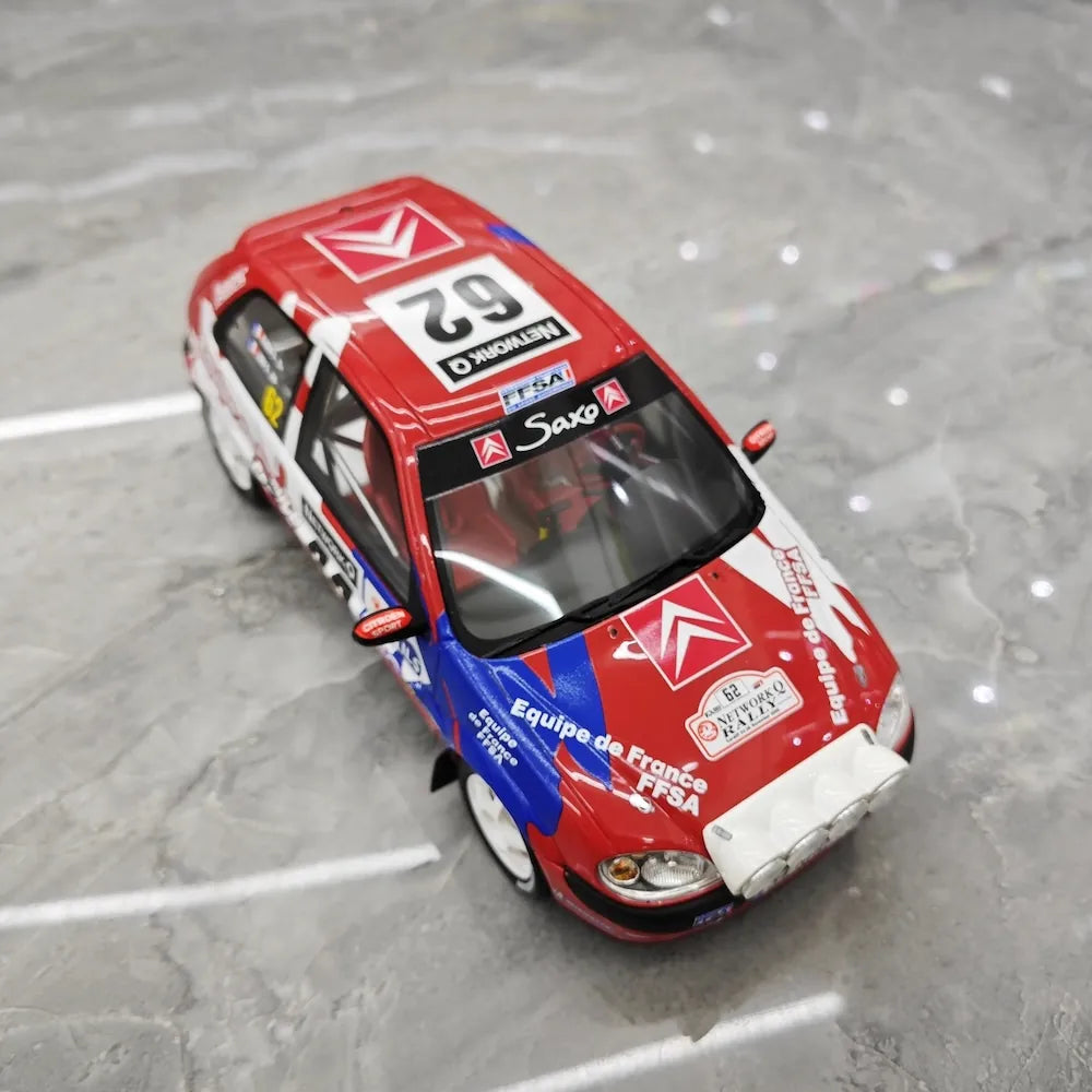[OTTO] 1:18 Citroen 2000 SAXO VTS #62 Model Car Resin / Closed Body