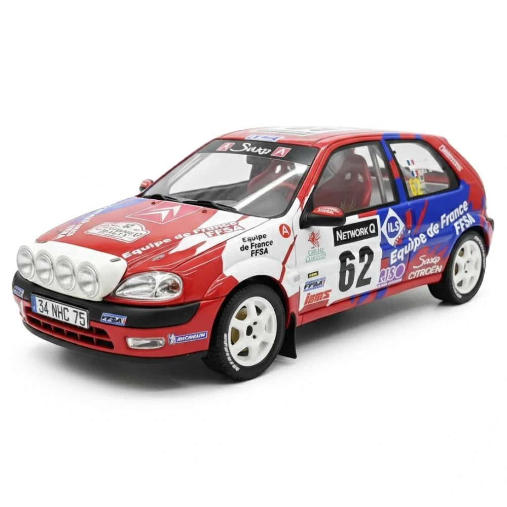 [OTTO] 1:18 Citroen 2000 SAXO VTS #62 Model Car Resin / Closed Body