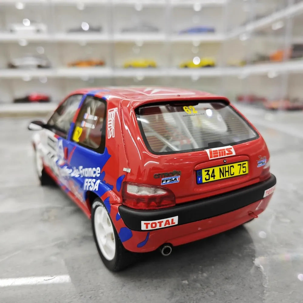 [OTTO] 1:18 Citroen 2000 SAXO VTS #62 Model Car Resin / Closed Body