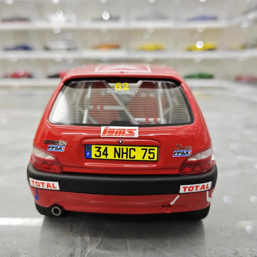 [OTTO] 1:18 Citroen 2000 SAXO VTS #62 Model Car Resin / Closed Body