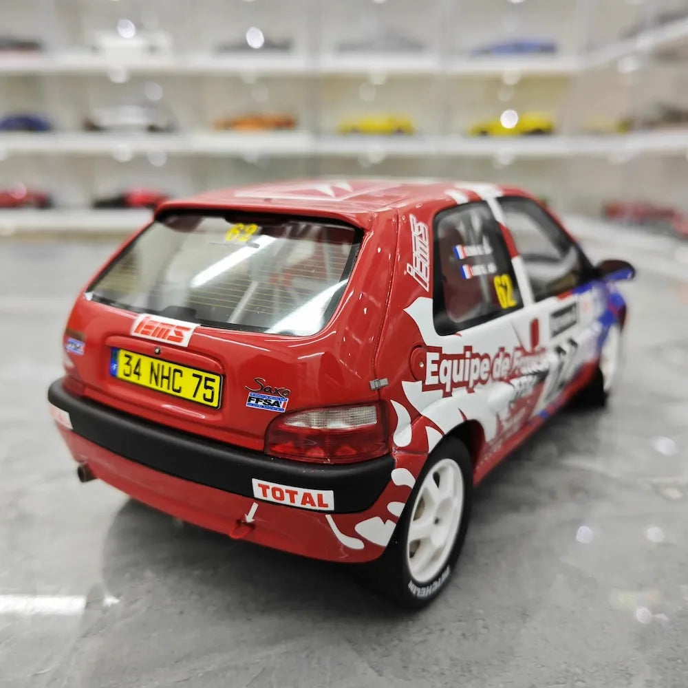 [OTTO] 1:18 Citroen 2000 SAXO VTS #62 Model Car Resin / Closed Body