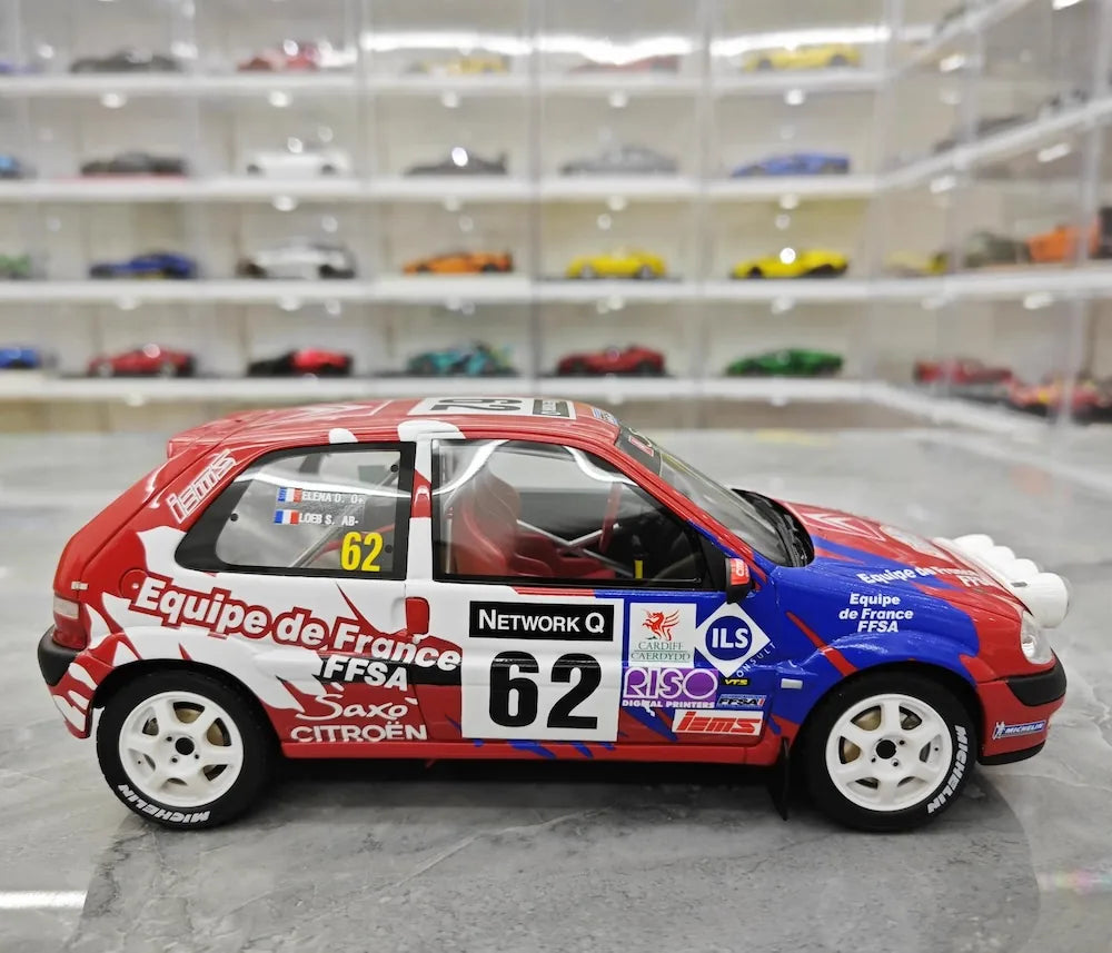 [OTTO] 1:18 Citroen 2000 SAXO VTS #62 Model Car Resin / Closed Body