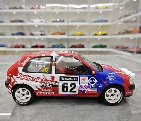 [OTTO] 1:18 Citroen 2000 SAXO VTS #62 Model Car Resin / Closed Body