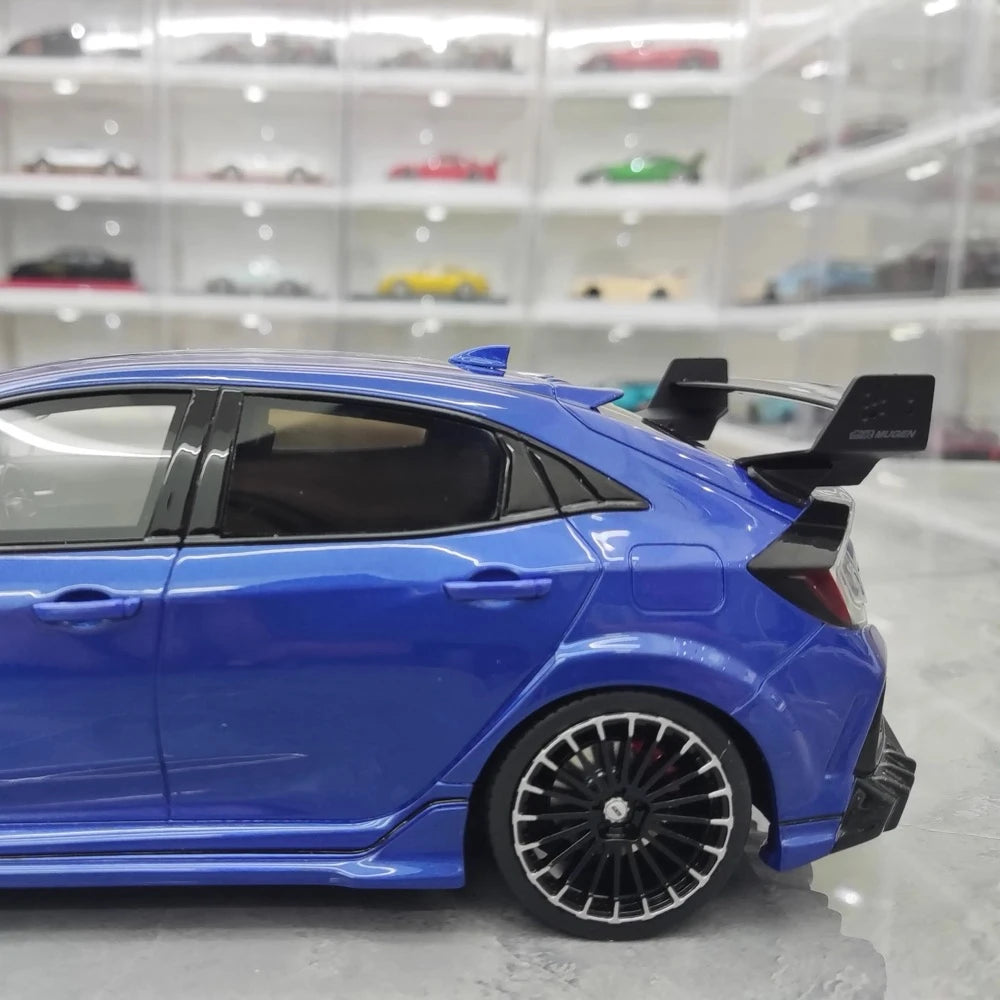 [OTTO] 1:18 Honda 2020 Civic Type R FK8 Blue Model Car Resin