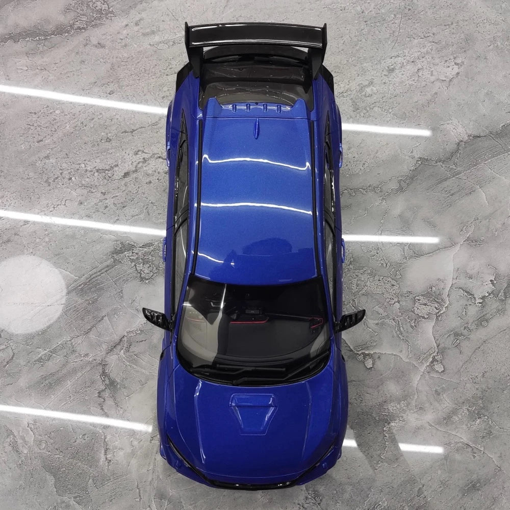[OTTO] 1:18 Honda 2020 Civic Type R FK8 Blue Model Car Resin