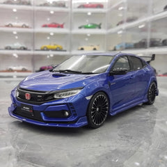 [OTTO] 1:18 Honda 2020 Civic Type R FK8 Blue Model Car Resin