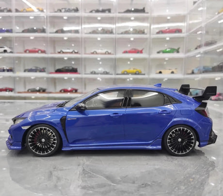 [OTTO] 1:18 Honda 2020 Civic Type R FK8 Blue Model Car Resin