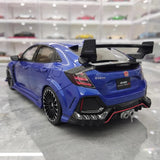 [OTTO] 1:18 Honda 2020 Civic Type R FK8 Blue Model Car Resin