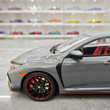 [OTTO] 1:18 Honda 2020 Civic Type R FK8 Gray Model Car Resin