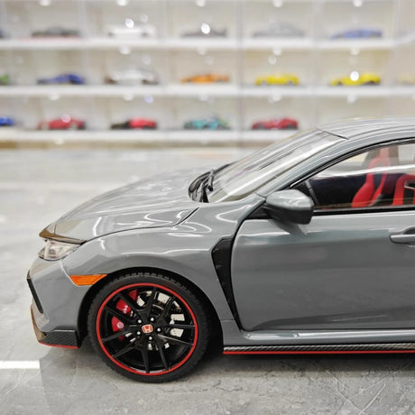 [OTTO] 1:18 Honda 2020 Civic Type R FK8 Gray Model Car Resin