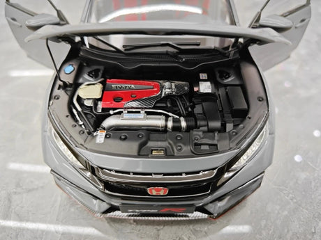 [OTTO] 1:18 Honda 2020 Civic Type R FK8 Gray Model Car Resin