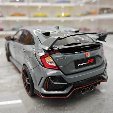 [OTTO] 1:18 Honda 2020 Civic Type R FK8 Gray Model Car Resin
