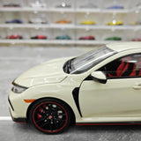 [OTTO] 1:18 Honda 2020 Civic Type R FK8 White Model Car Resin